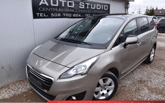 Peugeot 5008 cena 33950 przebieg: 266000, rok produkcji 2014 z Barwice małe 742